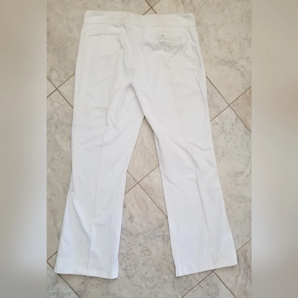 Bitten by Sarah Jessica Parker White Pants 100% Cotton - Picture 4 of 5